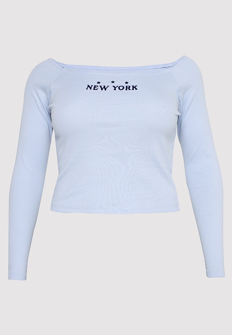 Hollister Co. Longsleeve lichtblauw