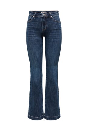 ONLY, ONLPOWER MD FLARED PUSHUP DNM GEN332NOOS - Jean bootcut - dark blue denim