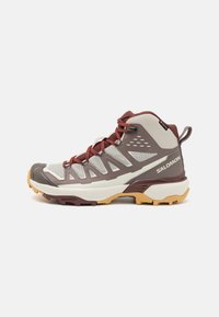 Salomon X ULTRA 360 EDGE MID GTX - Hikingskor - silver cloud/iron/rum raisin