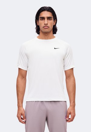 Nike Performance, FLEX - Спортна тениска - white/black