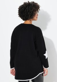 Angel of Style OVERSIZED STARS LONG SLEEVES - Maglione - black