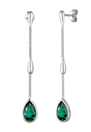 DAINTY DROP FORREST - Earrings - silberfarben