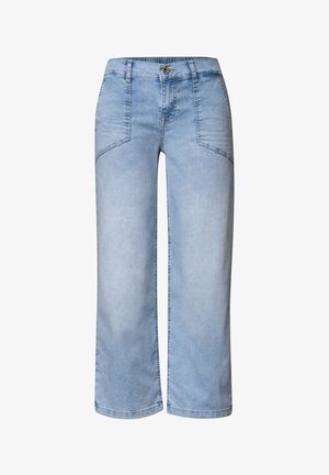 Street One, MID WAIST JEANS CULOTTE IM LOOSE FIT - Jean droit - ultra bleached wash