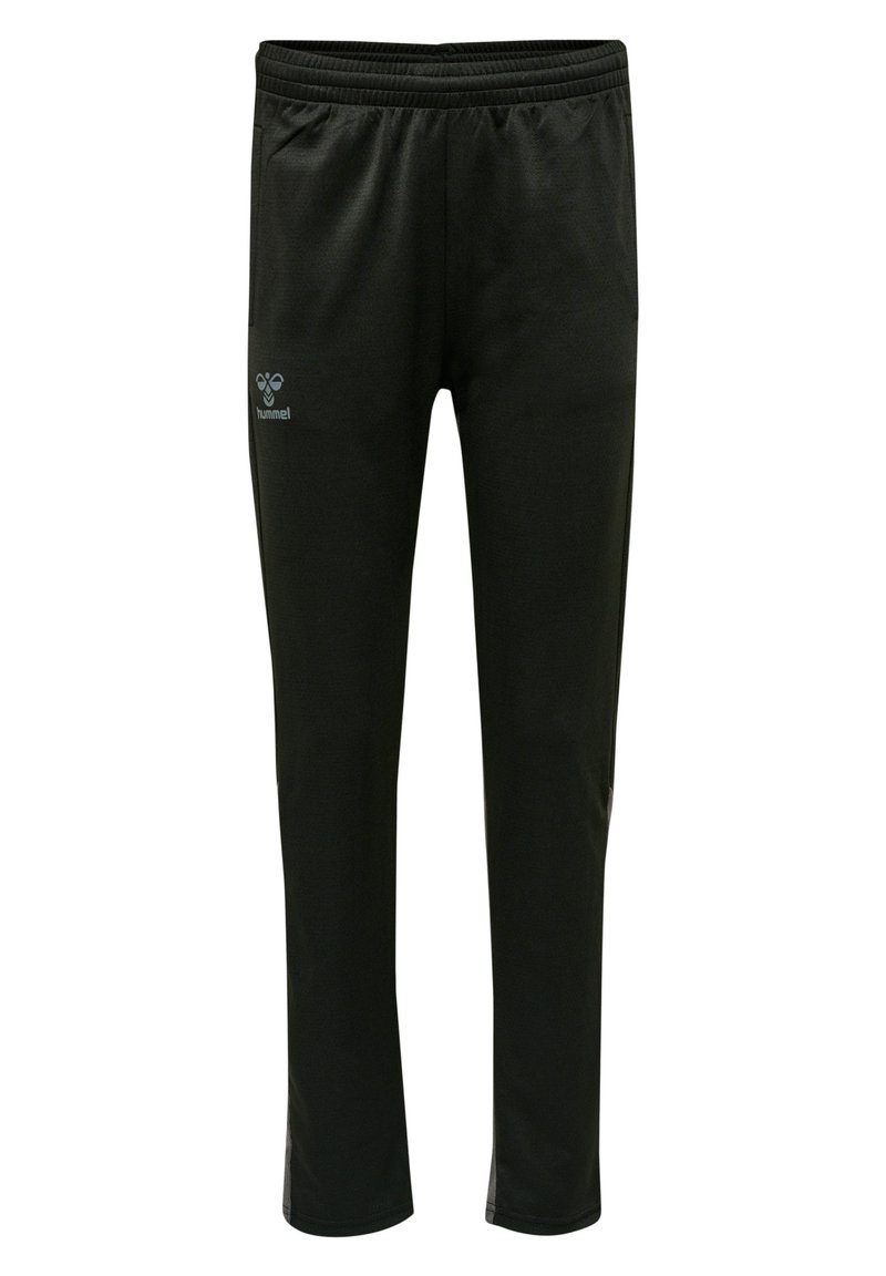 Hummel HMLONGRID POLY WO - Jogginghose - jet black forged iron