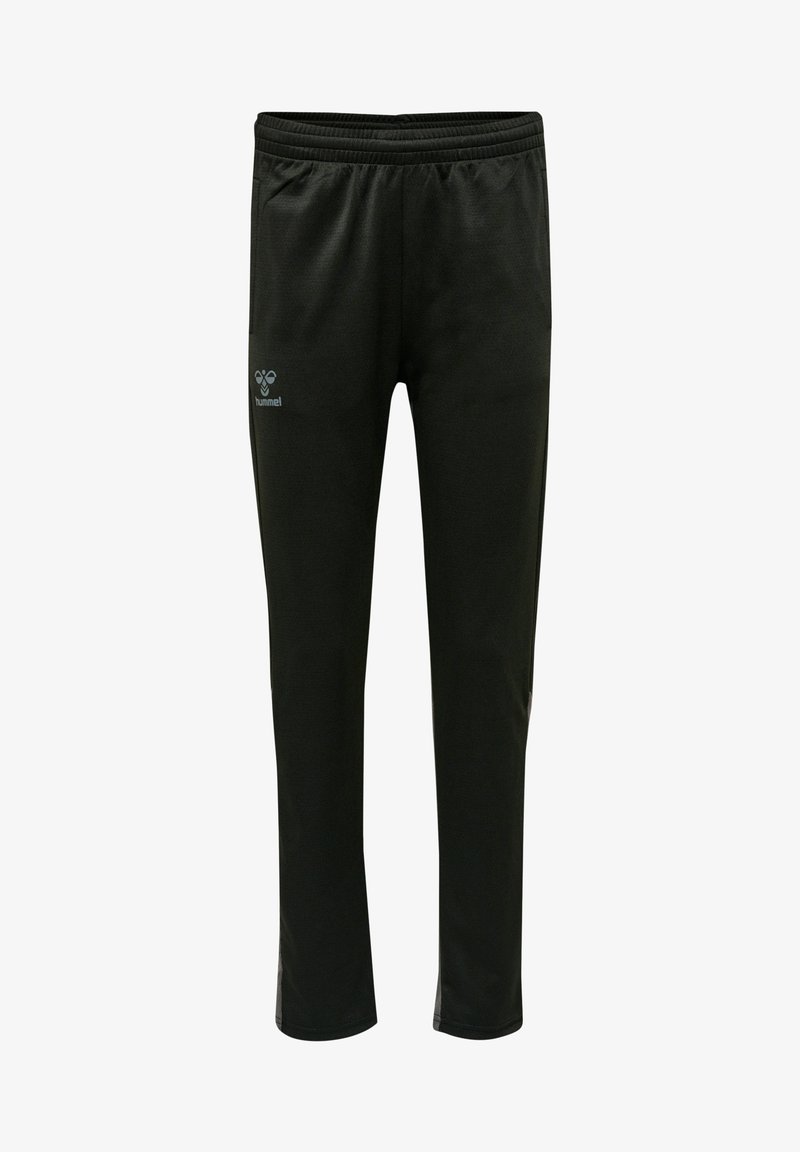 Hummel HMLONGRID POLY WO - Jogginghose - jet black forged iron