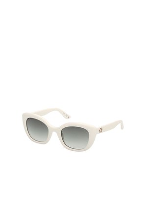 Lunettes de soleil - white  gradient green