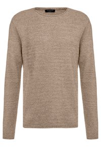Selected Homme Stickad tröja - light brown