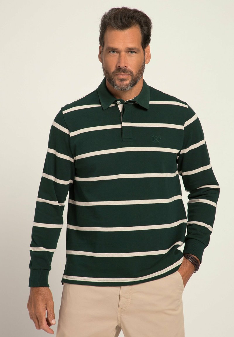 JP1880 WEB-KRAGEN - Maglietta a manica lunga - dark green