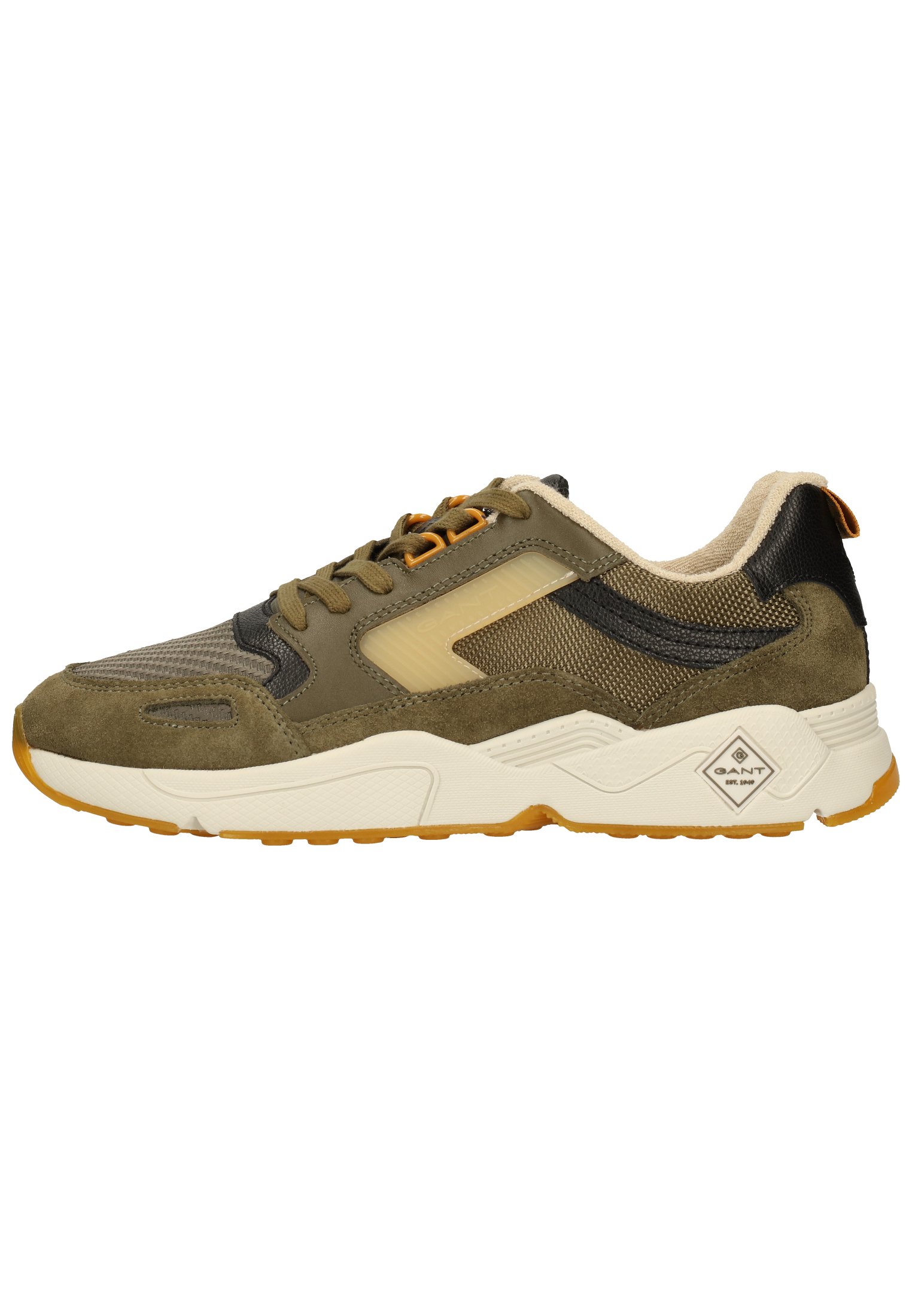 GANT Sneakers laag - dark olive/olijfgroen - Zalando.nl