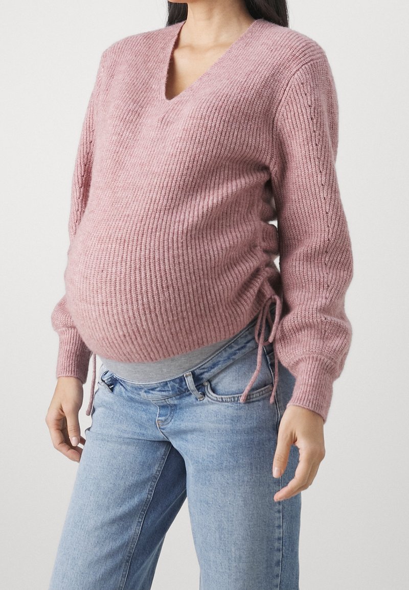 Even&Odd Maternity Trui - mauve