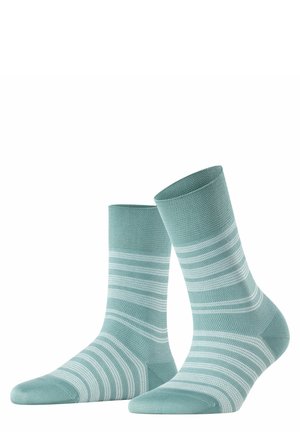 Sensitive Sunset Stripe - Socks - light jade