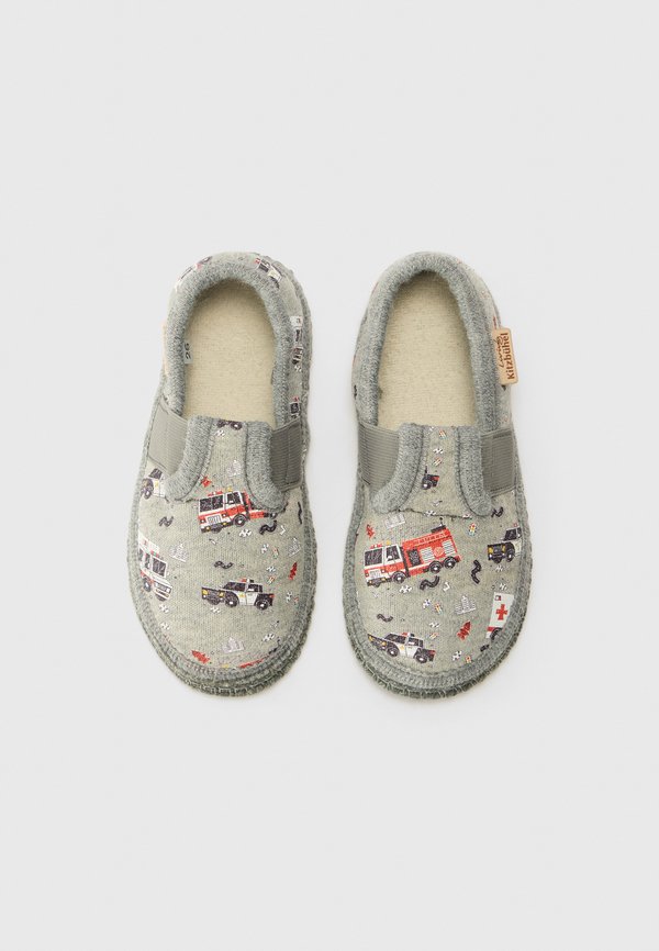 HAUSSCHUH - Slippers - hellgrau3