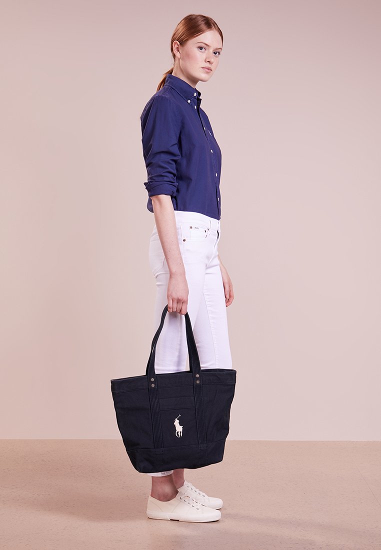 Polo Ralph Lauren Shopping Bag Navy Dunkelblau Zalando De
