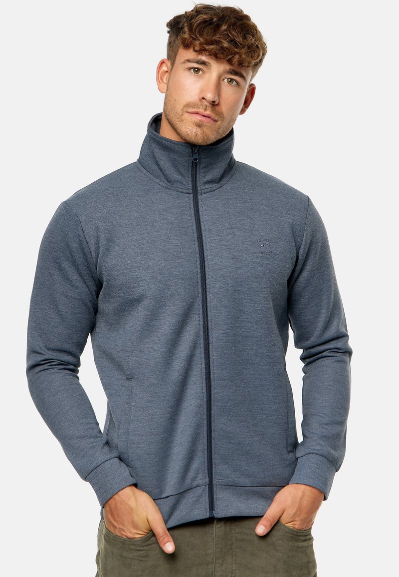 INDICODE JEANS INSHARPIS - Sweatjakke - navy mix