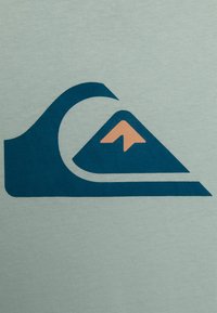 Quiksilver COMP LOGO TEE  - T-shirt estampada - blue glass