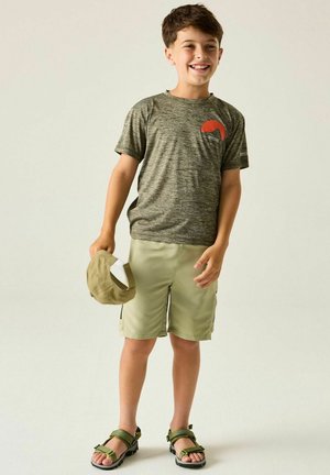 Regatta, REGATTA ALVARADO SHORT SLEEVED GRAPHIC T-SHIRT T-SHIRTS UNISEX - Print T-shirt - green