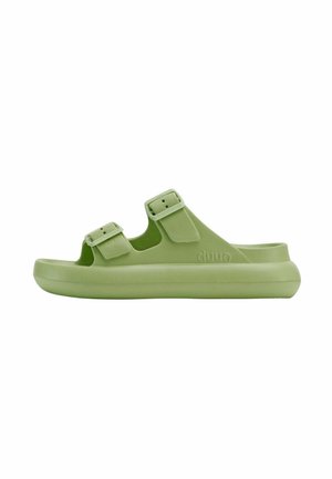 Duuo Shoes, SANDALIAS EVA CURVI 04 UNISEX - Sandalias planas - verde claro
