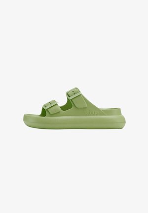 Duuo Shoes, SANDALIAS EVA CURVI 04 UNISEX - Sandalias planas - verde claro