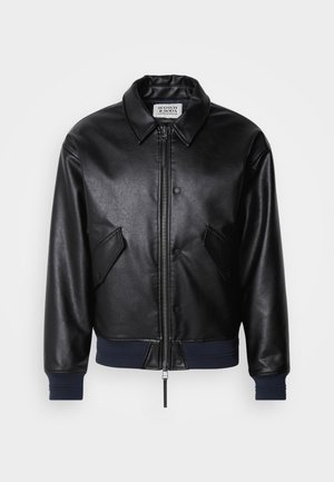 Scotch & Soda PUFFER - Mākslīgās ādas jaka - meteorite