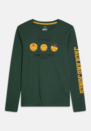 JORSMILEYWORLD TEE CREW NECK JNR - Camiseta de manga larga - trekking green