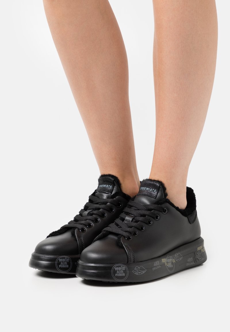 Damen Sneaker low | Premiata BELLE Sneaker low black/schwarz - RH13578 Damen Sneaker low | Premiata BELLE Sneaker low black/schwarz - RH13578