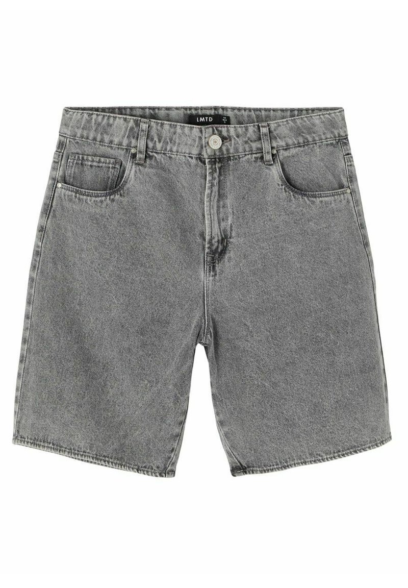 LMTD DAD FIT Short en jean light grey denim/denim gris ZALANDO.FR