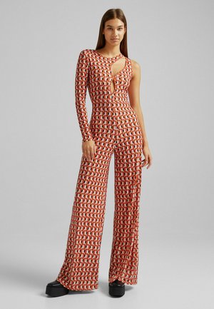 LANGER, SCHULTERFREIER - Jumpsuit - orange