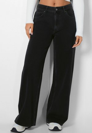 Flared Jeans - black
