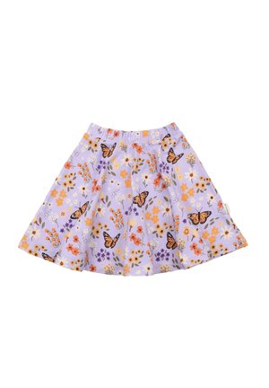 FLOWERS AND BUTTERFLIES - A-Linien-Rock - lilac