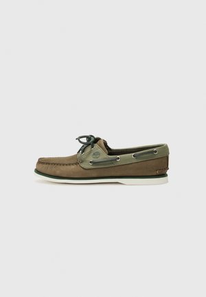 CLASSIC BOAT - Boat shoes - dark green