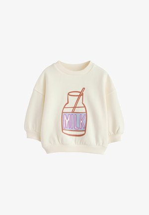 Next, REGULAR FIT - CREW NECK SWEATSHIRT - Sweatshirt - cream milk