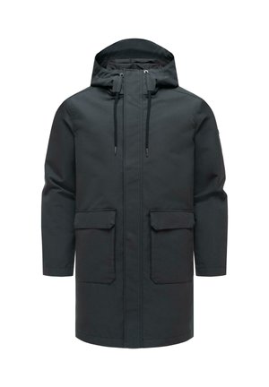 Ragwear MR THEM LONG - Parka - black