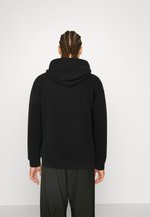 Abercrombie u0026 Fitch RELAXED FIT POPOVER - Sweatshirt - black - Zalando.co.uk