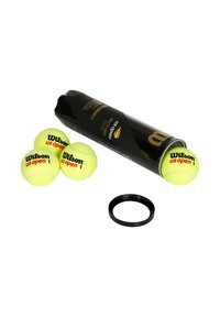 Wilson US OPEN 4 PACK DOSE  - Pelota de tenis - gelb