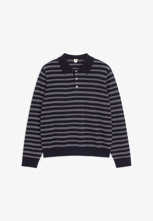ARKET, T-shirt à manches longues - dark blue white