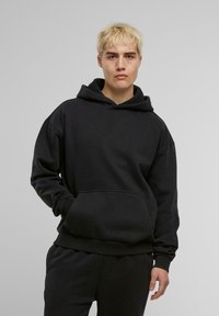 Urban Classics VINTAGE HEAVY - Felpa con cappuccio - black