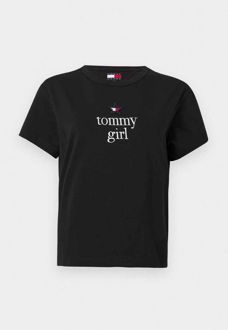 Tommy Jeans T-shirt print zwart