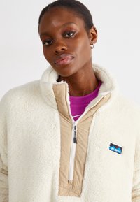 KAVU ROCKHAVEN - Fleecetröja - chalk