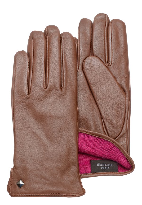 Fingerhandschuh - cognac