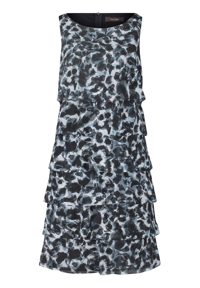 Vera Mont MIT RÜSCHEN - Cocktailkleid/festliches Kleid - dark blue/blau ...