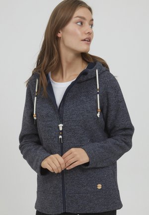 OXFia - Zip-up sweatshirt - blue