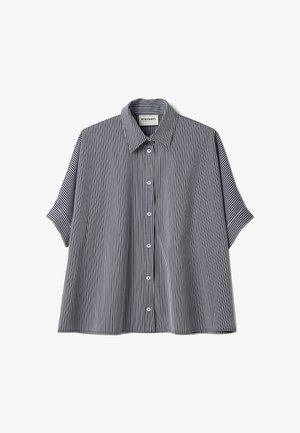 Stefanel, Overhemdblouse - white blue