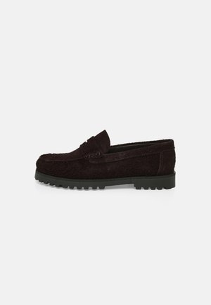 Les Deux, HAIRY LOAFER - Обувки без връзки - molé brown
