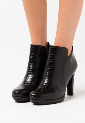 Tamaris, Bottines à talons hauts - dark brown
