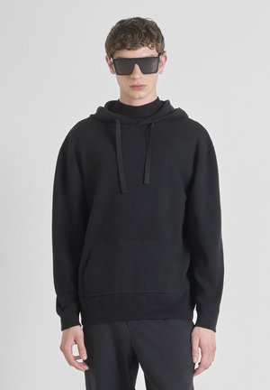 Antony Morato RELAXED  FIT - Felpa con cappuccio - black