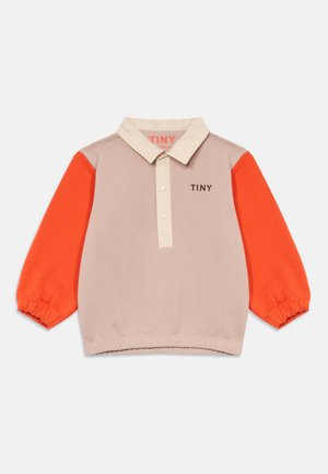COLOR BLOCK UNISEX - Sweatshirt - pink/orange