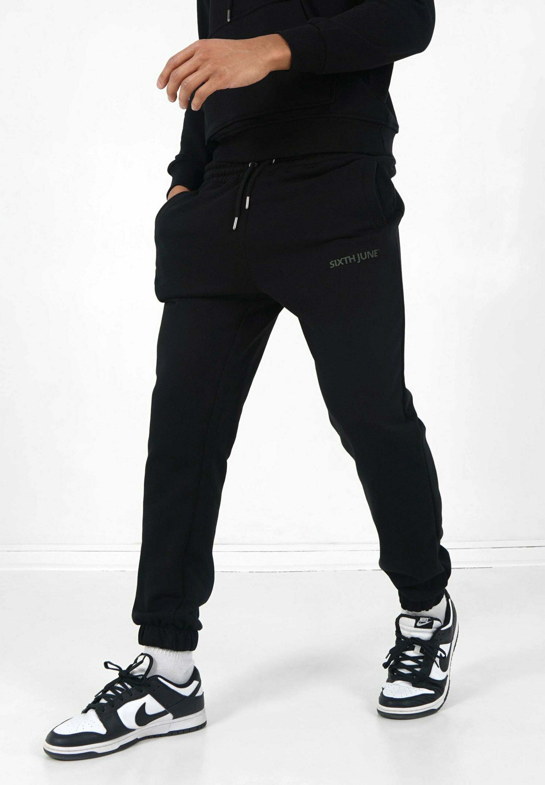 jun Sixth June SET - Survêtement - black/noir - ZALANDO.FR