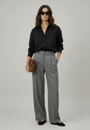 Wearable Stories, SHIRT LUNA BLACK - Overhemdblouse - black