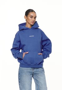 Pegador ATNA LOGO - Mikina - washed true blue/white