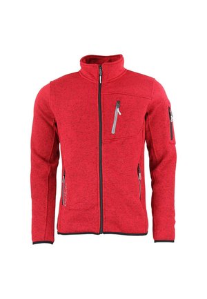 Veste polaire - rouge